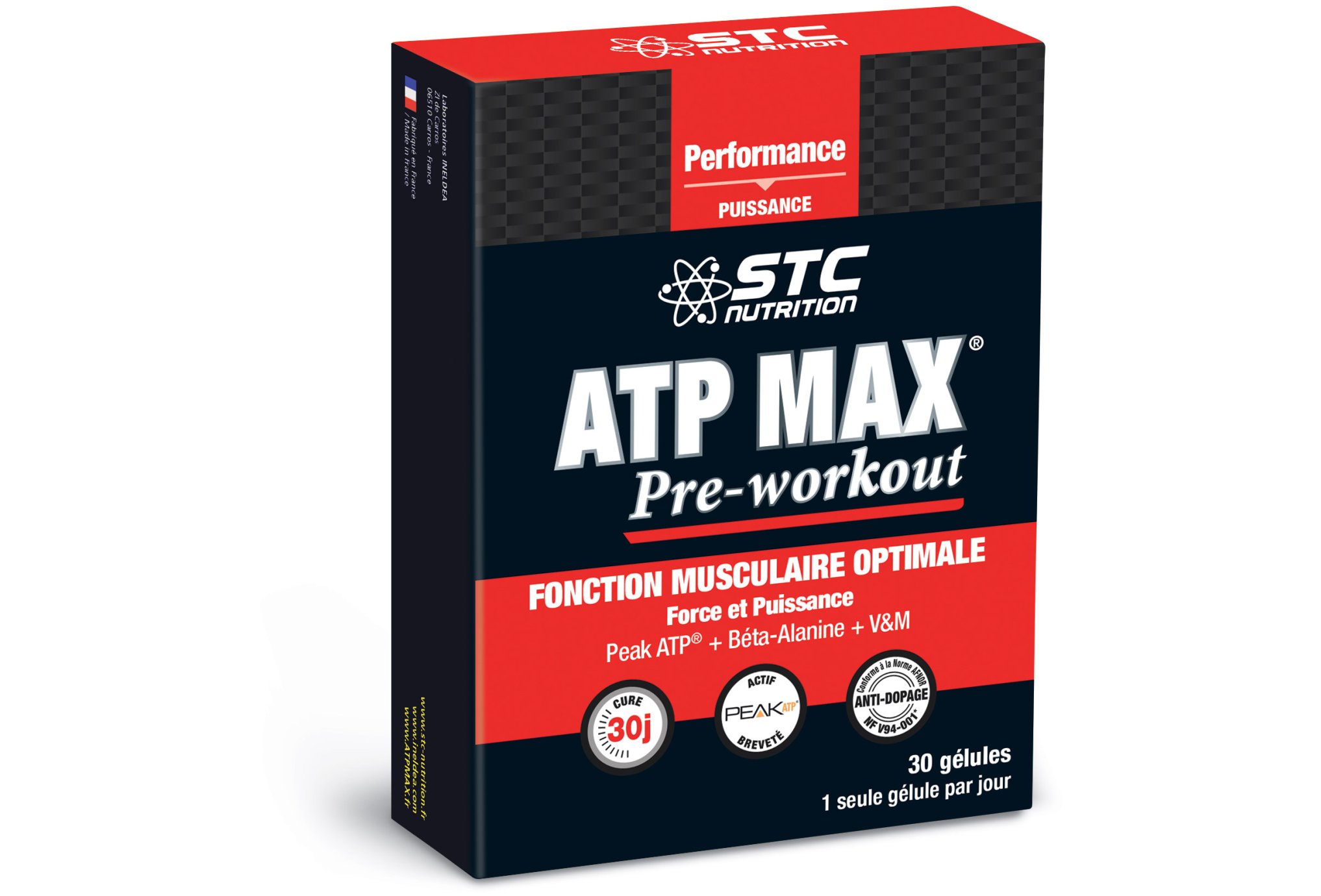 STC Nutrition ATP MAX Pre-Workout Diététique Compléments