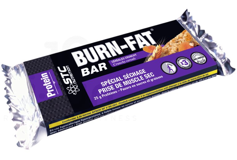 STC Nutrition Estuche 5 barras energ�ticas Burn Fat cereales crujientes