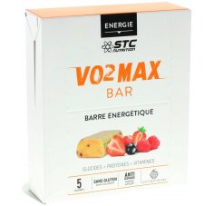 STC Nutrition Etui 5 Barres VO2 Max fruits rouges