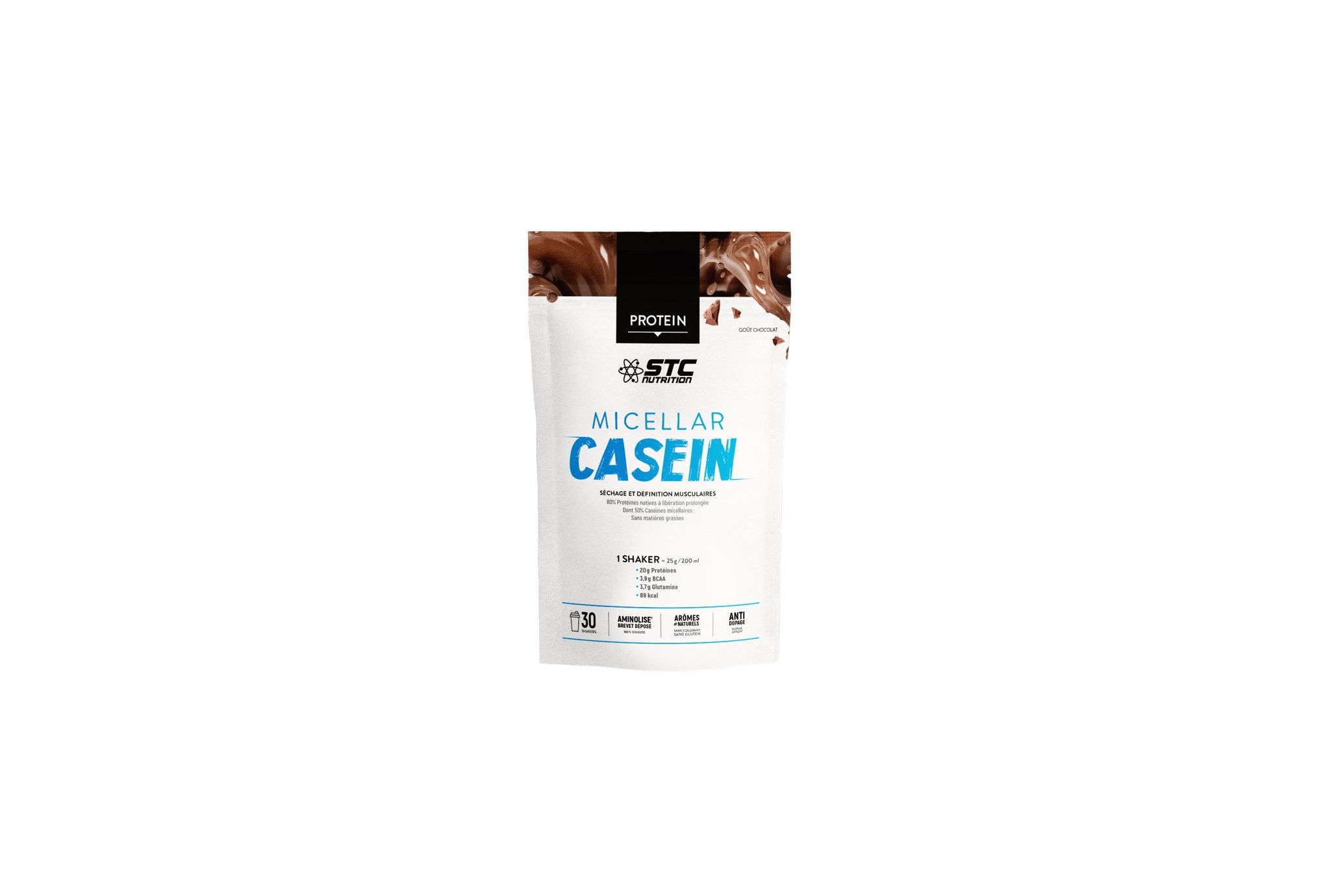 STC Nutrition Micellar Casein 750g - Chocolat Diététique Protéines / récupération