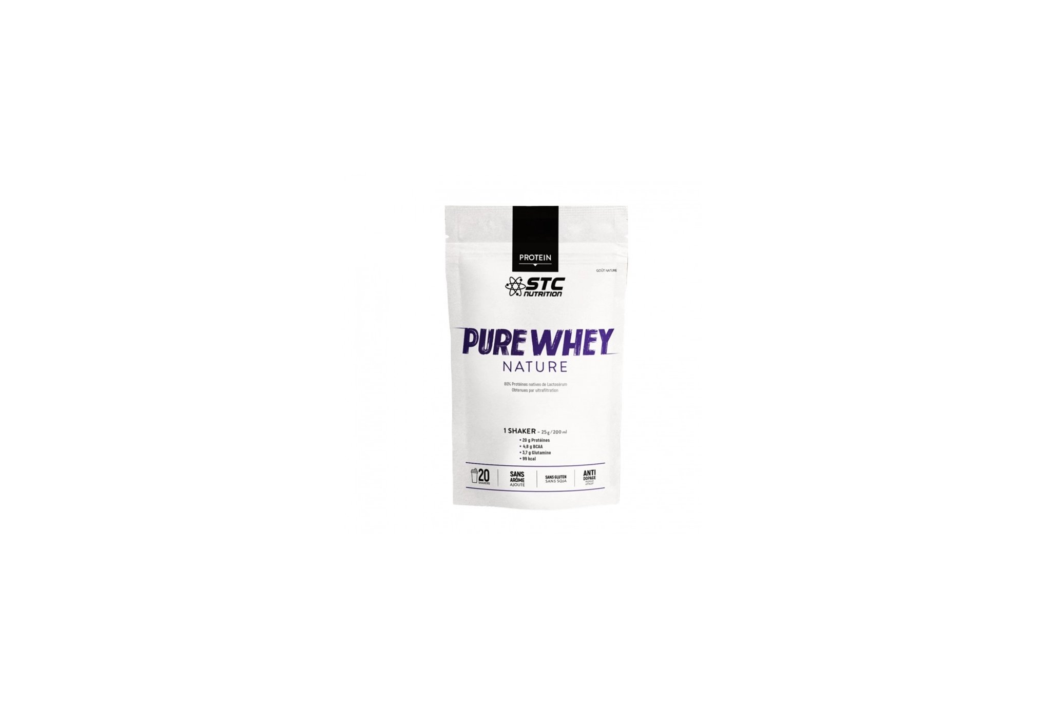 STC Nutrition Pure Whey Nature-500g Diététique Protéines / récupération
