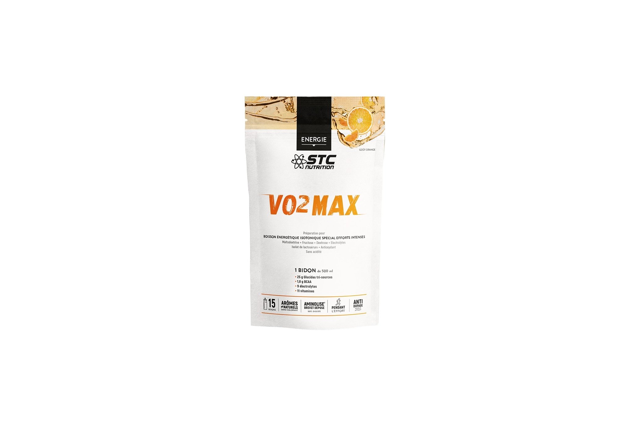 STC Nutrition VO2 Max - Orange 525 g Diététique Préparation