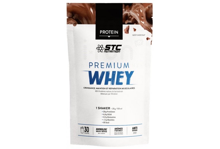 STC Nutrition Whey Pure Premium Protein chocolat 750 g