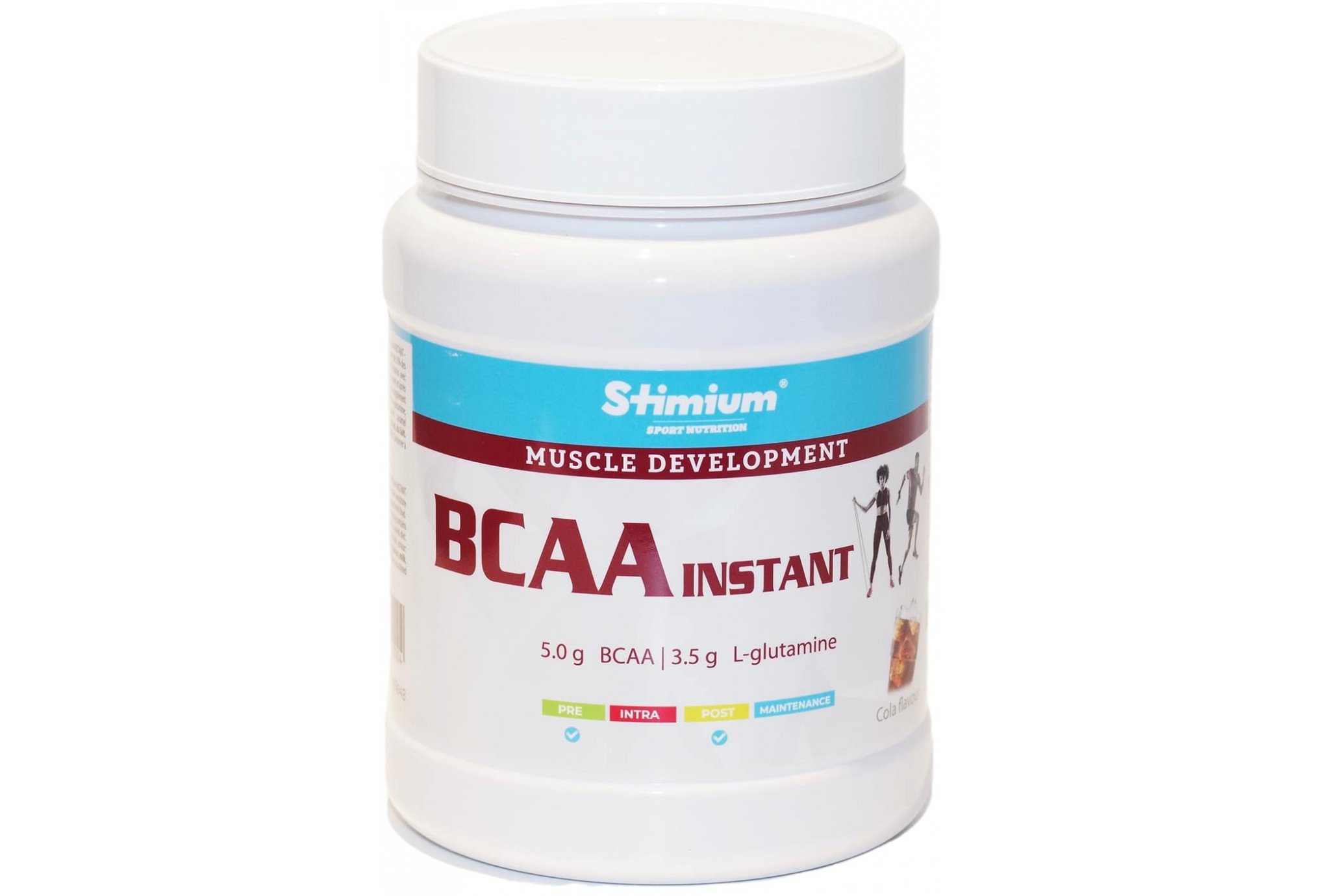 Stimium BCAA Instant - Cola - 500 g Diététique Compléments