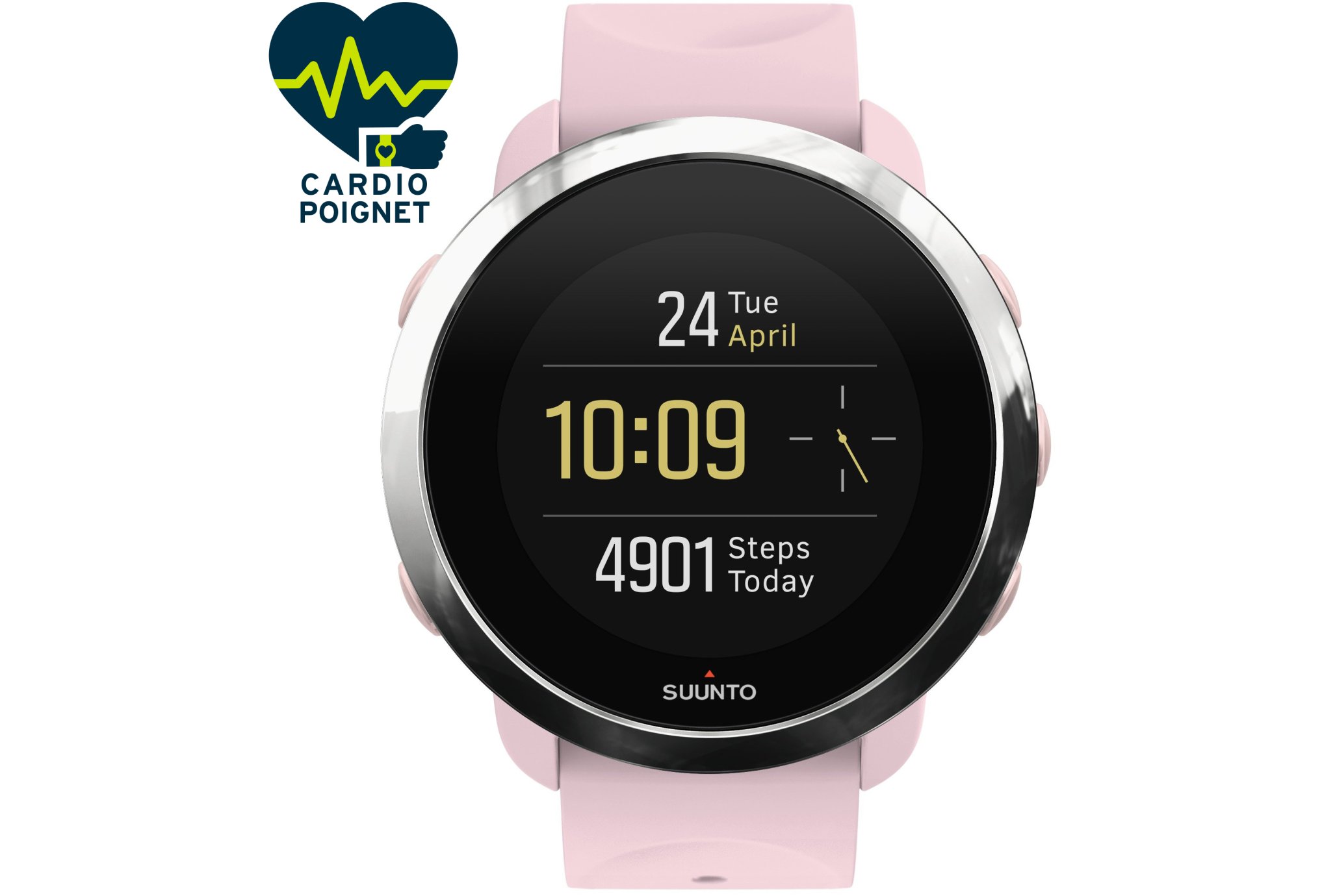SUUNTO - ルフィ　SUUNTO 3 FITNESS Sakura Suunto 3 Fitness Sakura - training watch with activity tracking