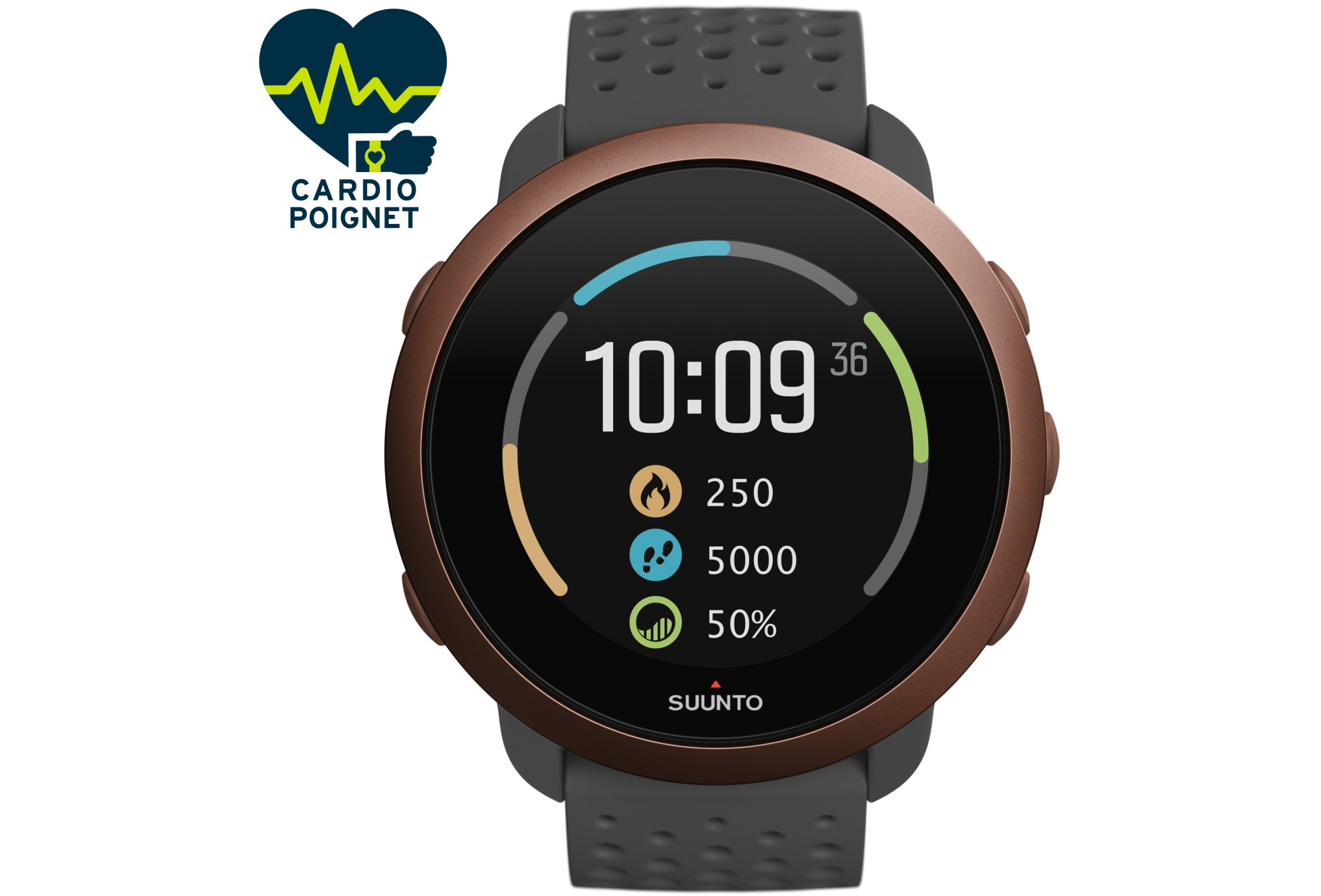 Suunto 3 Slate Grey Copper Cardio-Gps