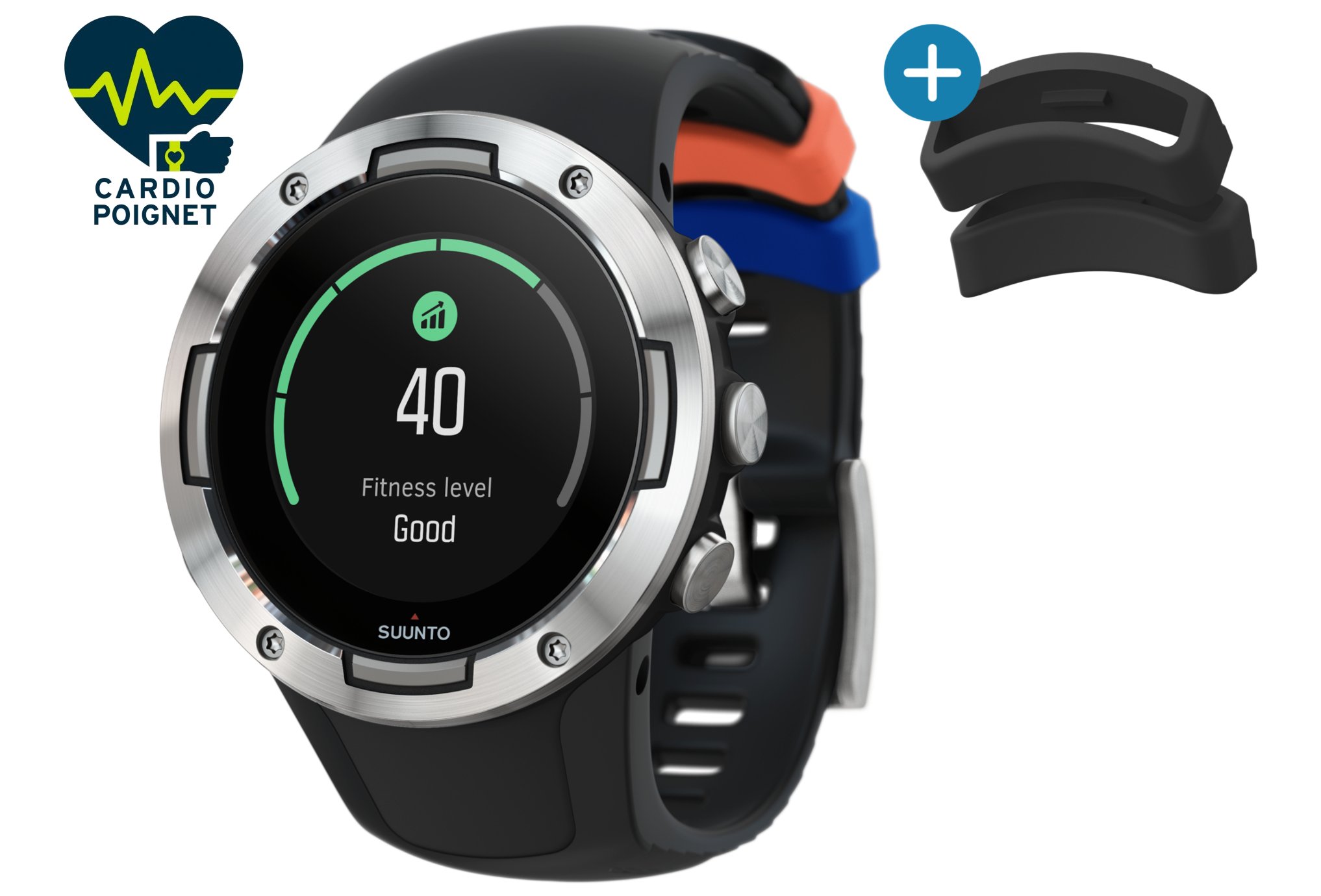 Suunto 5 Black Steel Cardio-Gps