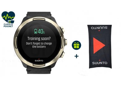 Suunto Pack 9 Baro Gold Cuir Special Edition + Buff offert 