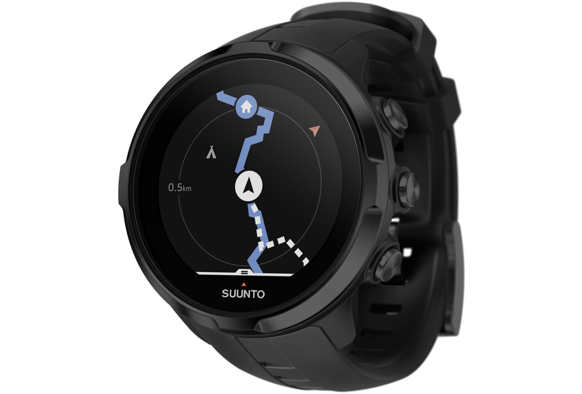 suunto sport wrist hr all black