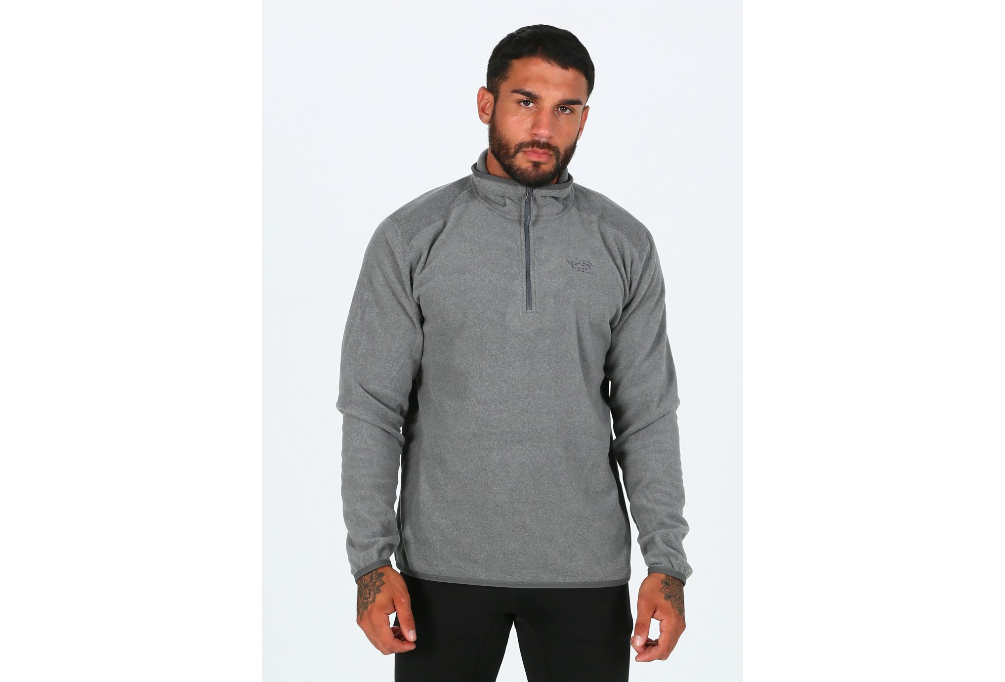 The North Face 100 Glacier 1/4 zip M Diététique Vêtements homme