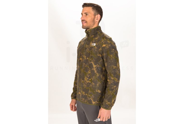 The North Face 100 Glacier Printed 1/4 Zip