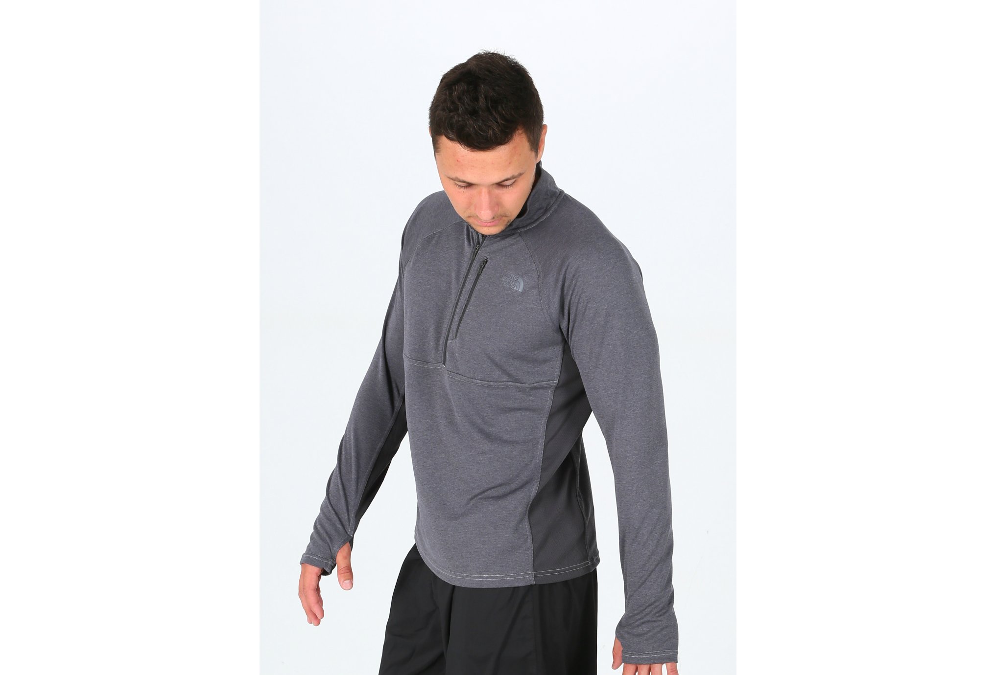 The North face ambition 1/4 zip m vêtement running homme