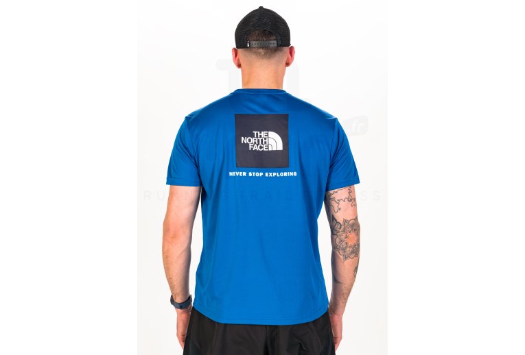 The North Face camiseta manga corta Reaxion Red Box