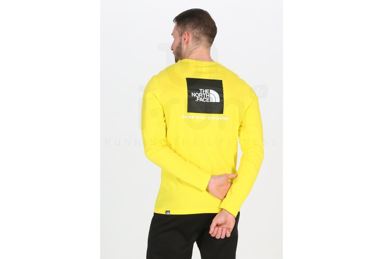 The North Face camiseta manga larga Red Box