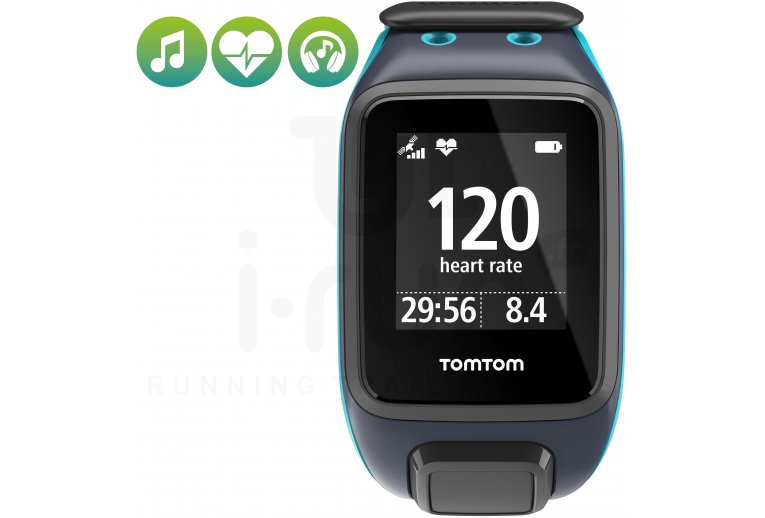 Tomtom Runner 2 Cardio + Music + Auriculares Bluetooth - Large en promoción | Electrónica Tomtom