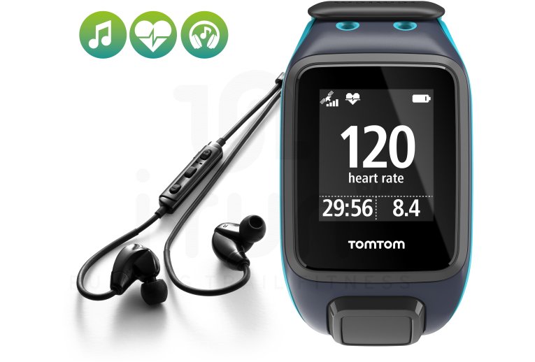 Tomtom Runner 2 Cardio + Music + Auriculares Bluetooth - Large