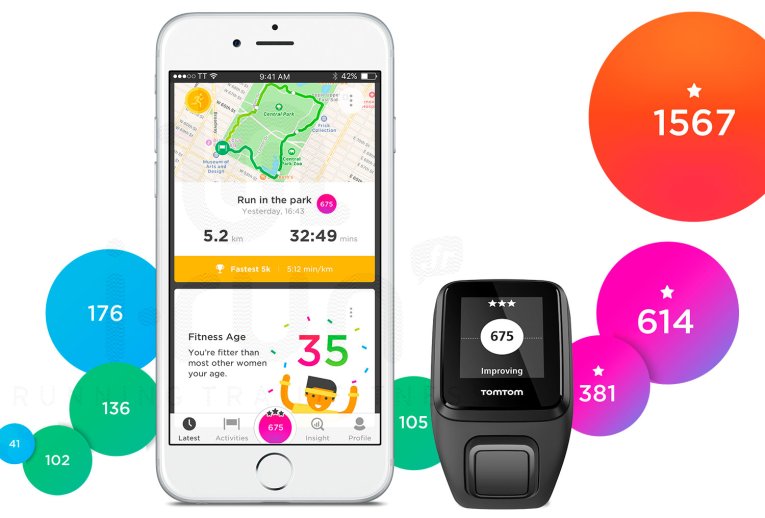 tomtom runner 3 small