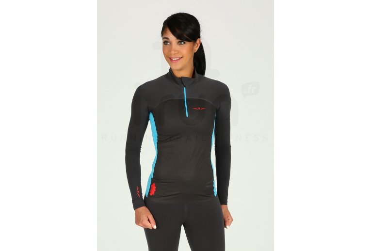 Uglow Camiseta manga larga 1/2 Zip Membrane