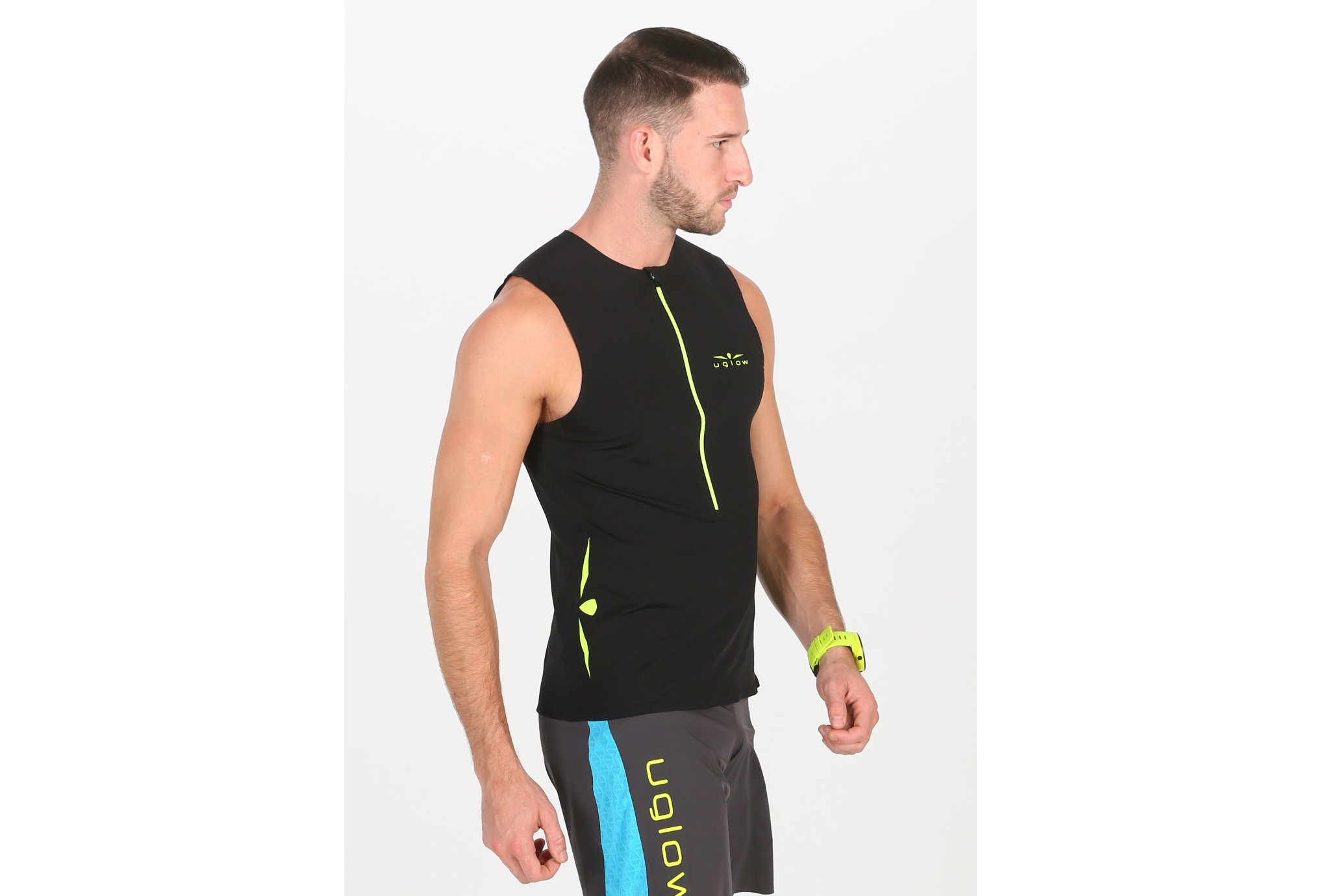 Uglow Race 1/2 zip M vêtement running homme