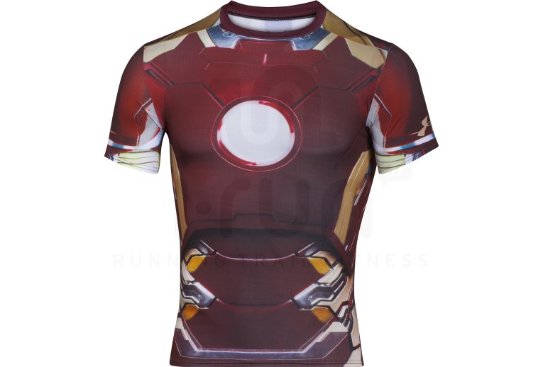 Under Armour Camiseta manga corta Compression Alter Ego Ironman