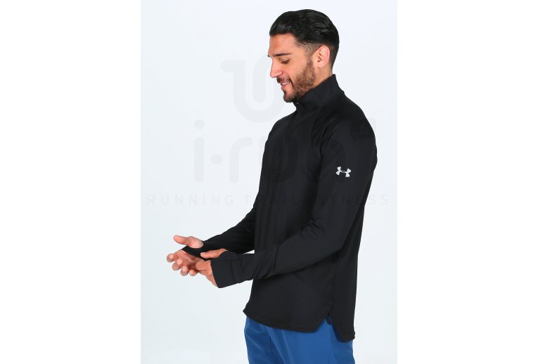 Under Armour Camiseta de manga larga ColdGear Reactor Run 1/2 Zip