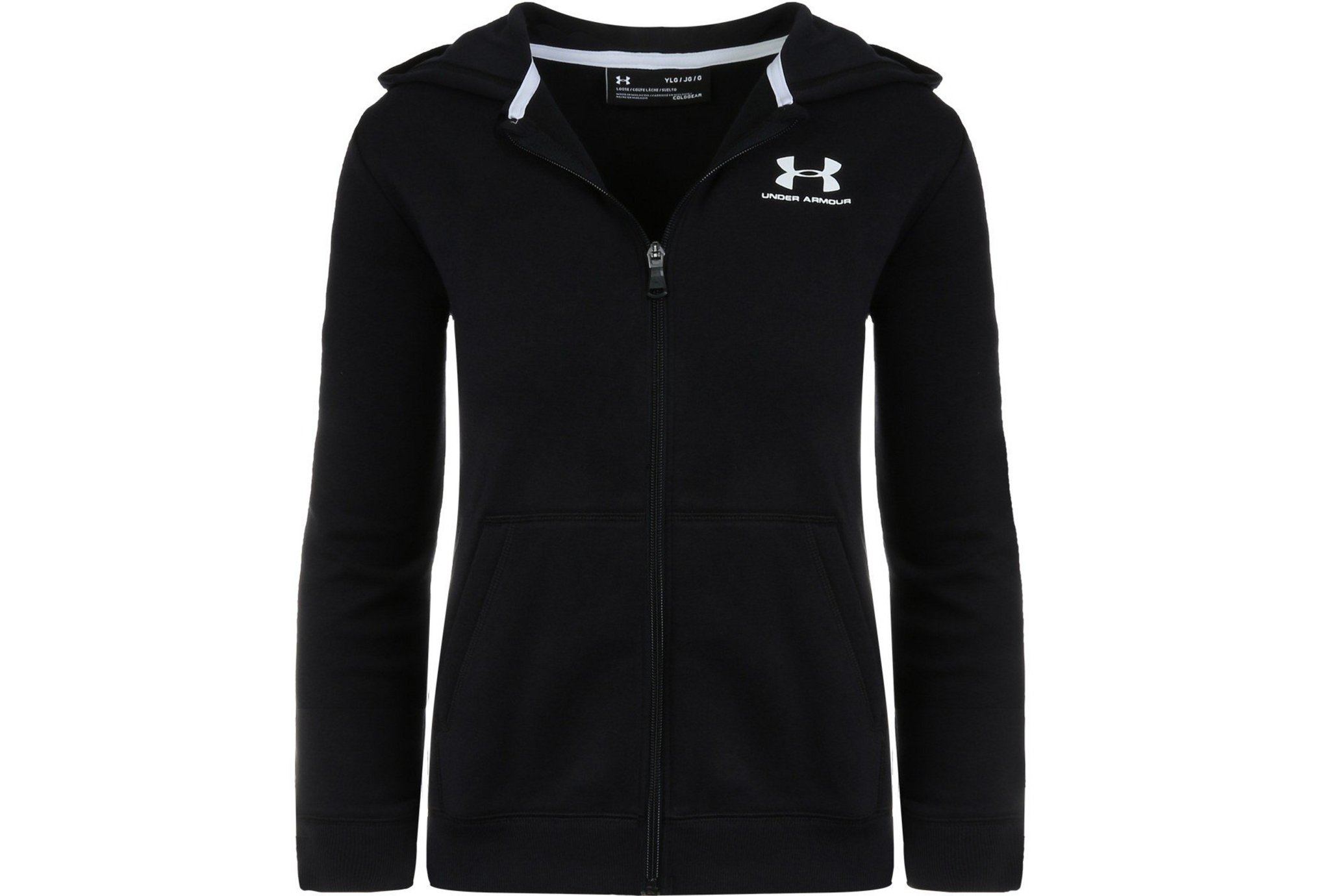 Under Armour Cotton Fleece Full Zip Junior vêtement running homme