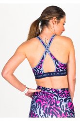 Under Armour sujetador deportivo Crossback Mid Print