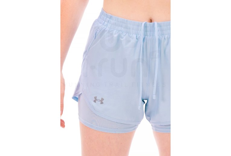 Under Armour pantal�n corto Fly-By 2 en 1