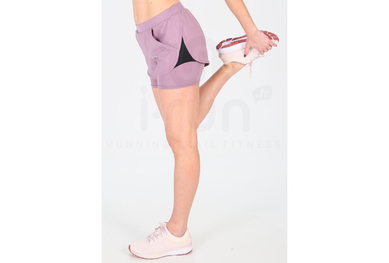 Under Armour pantal�n corto Fly By Mini 2in1