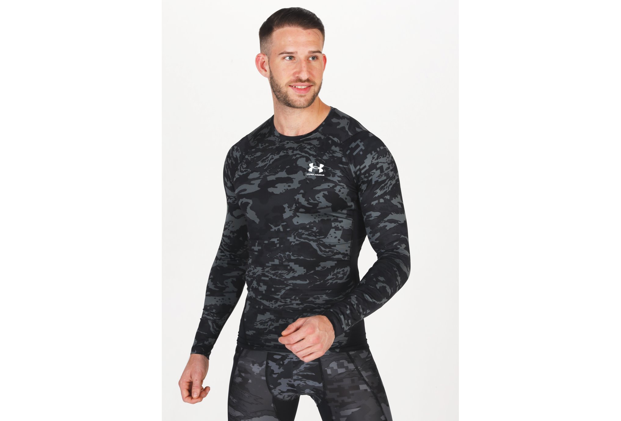 Under Armour HeatGear Armour Camo M vêtement running homme