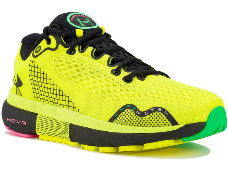 Under Armour HOVR Infinite 4 homme Jaune/or pas cher