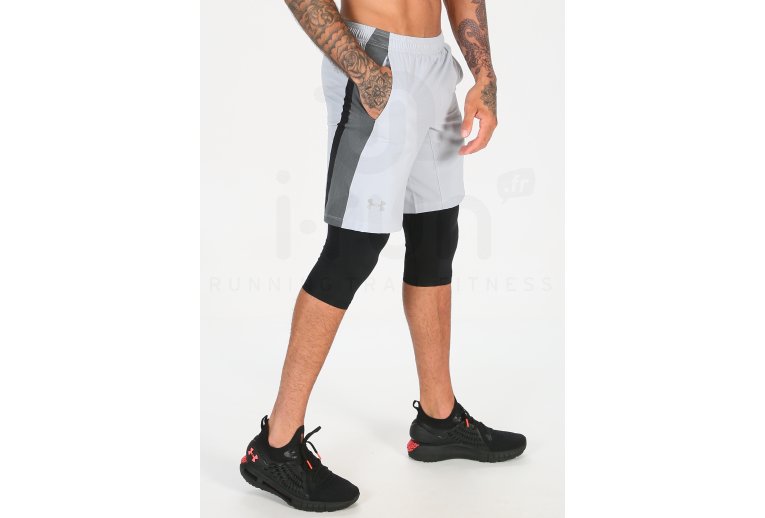 Under Armour Pantaln corto Launch SW 2 en 1
