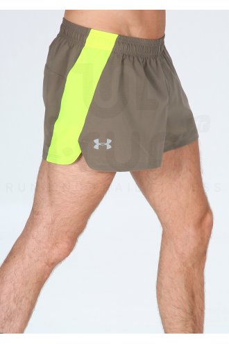 under armour split running shorts