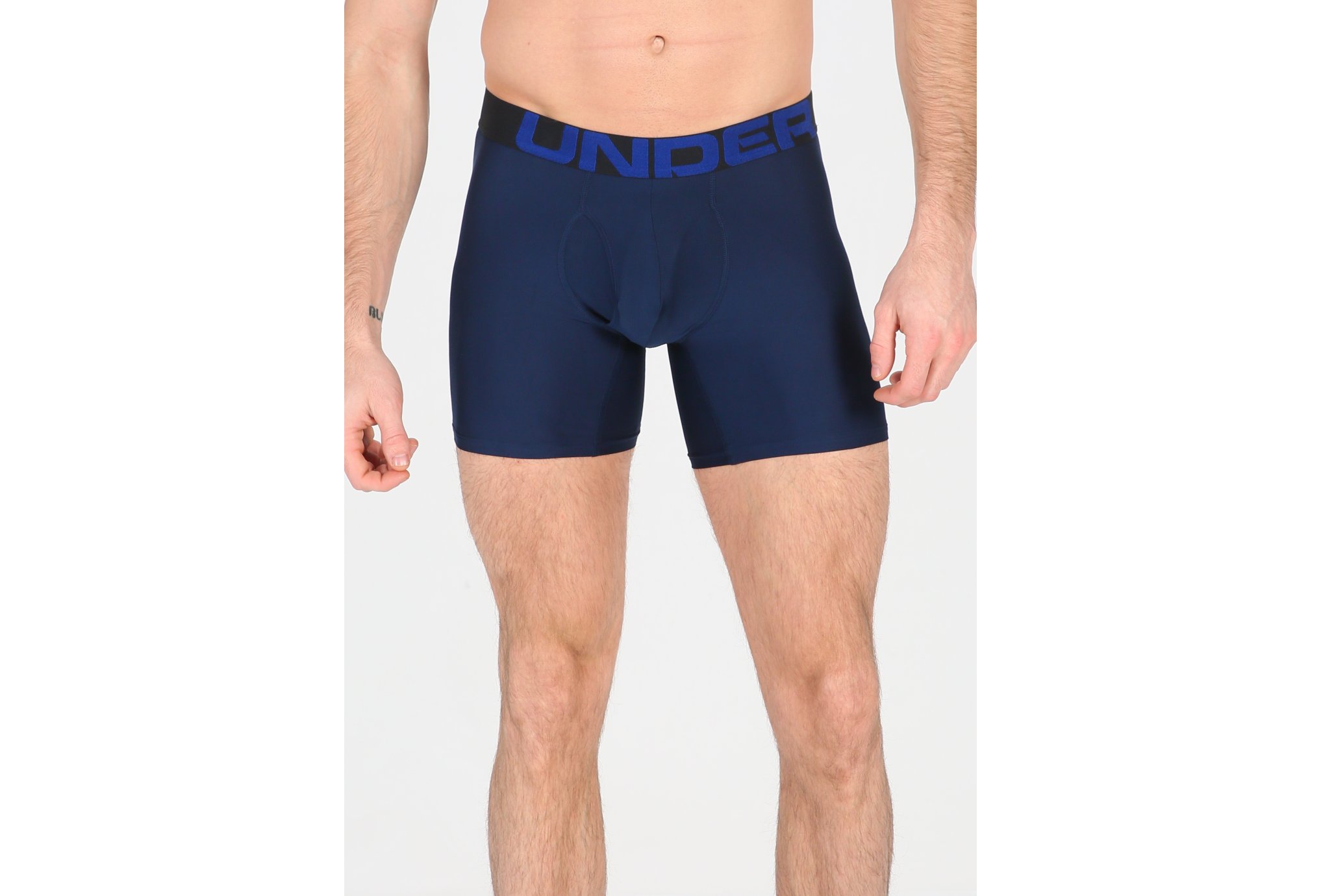 Under Armour Lot 2 Boxers Tech 6 inch Boxerjock M vêtement running homme