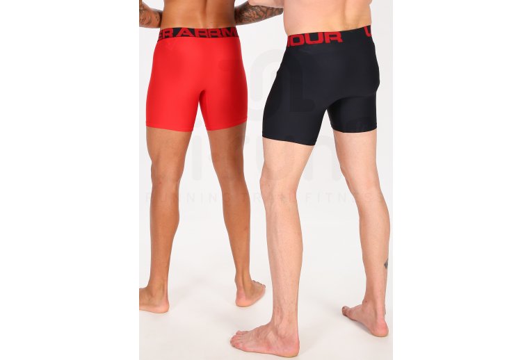 Under Armour Pack 2 B�xers Tech 6 inch Boxerjock