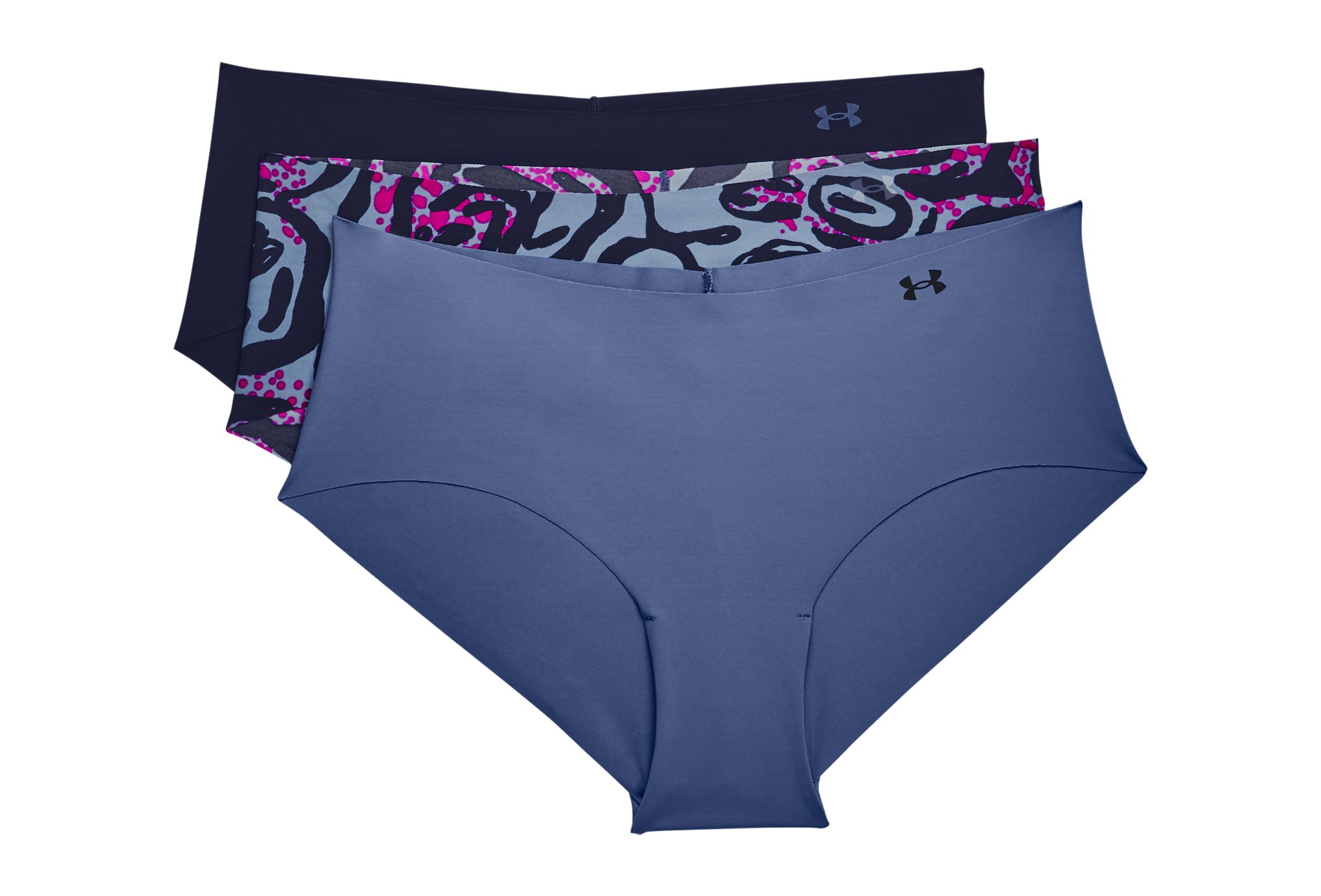 Under Armour Pure Stretch Hipster 3 Pack vêtement running femme