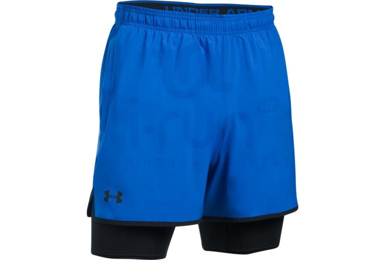 Under Armour Pantal�n corto Qualifier 2 en 1