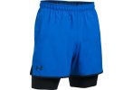 Under Armour Pantal�n corto Qualifier 2 en 1