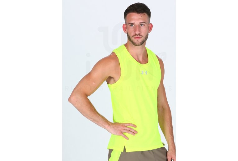 Under Armour Camiseta sin mangas Qualifier HexDelta