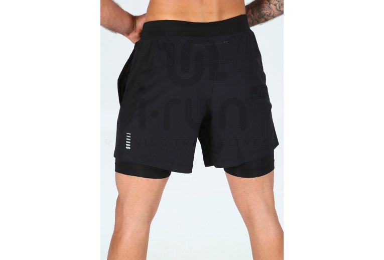 Under Armour Pantal�n corto Qualifier Speedpocket 2 en 1