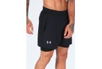 Under Armour Pantal�n corto Qualifier Speedpocket 2 en 1
