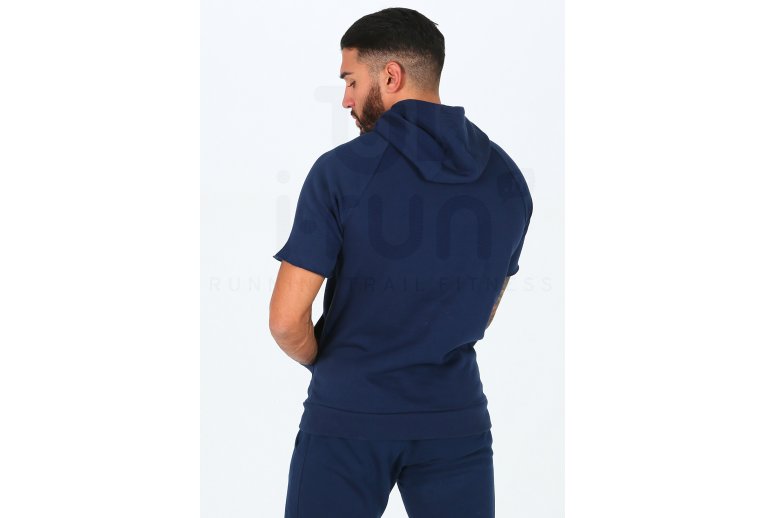 Under Armour sudadera manga corta Rival Fleece Logo