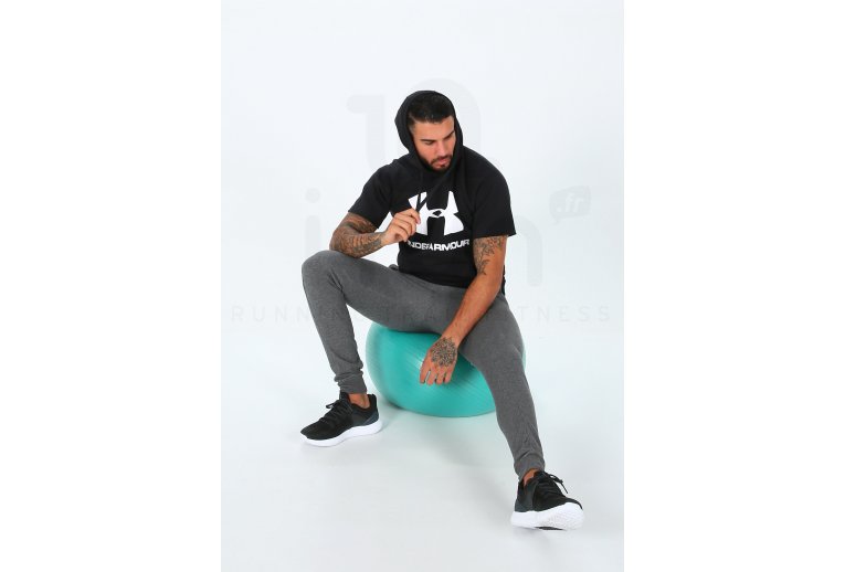 Under Armour sudadera manga corta Rival Fleece Logo