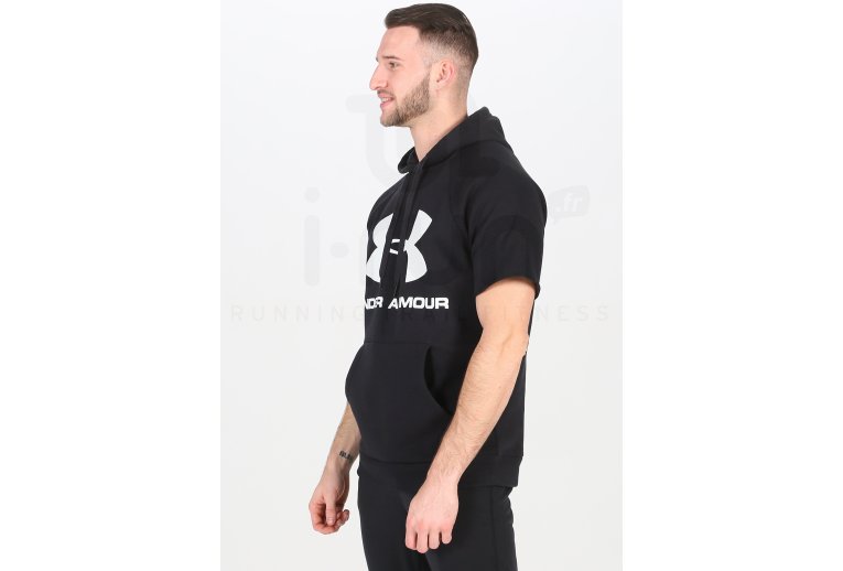 Under Armour sudadera manga corta Rival Fleece Logo