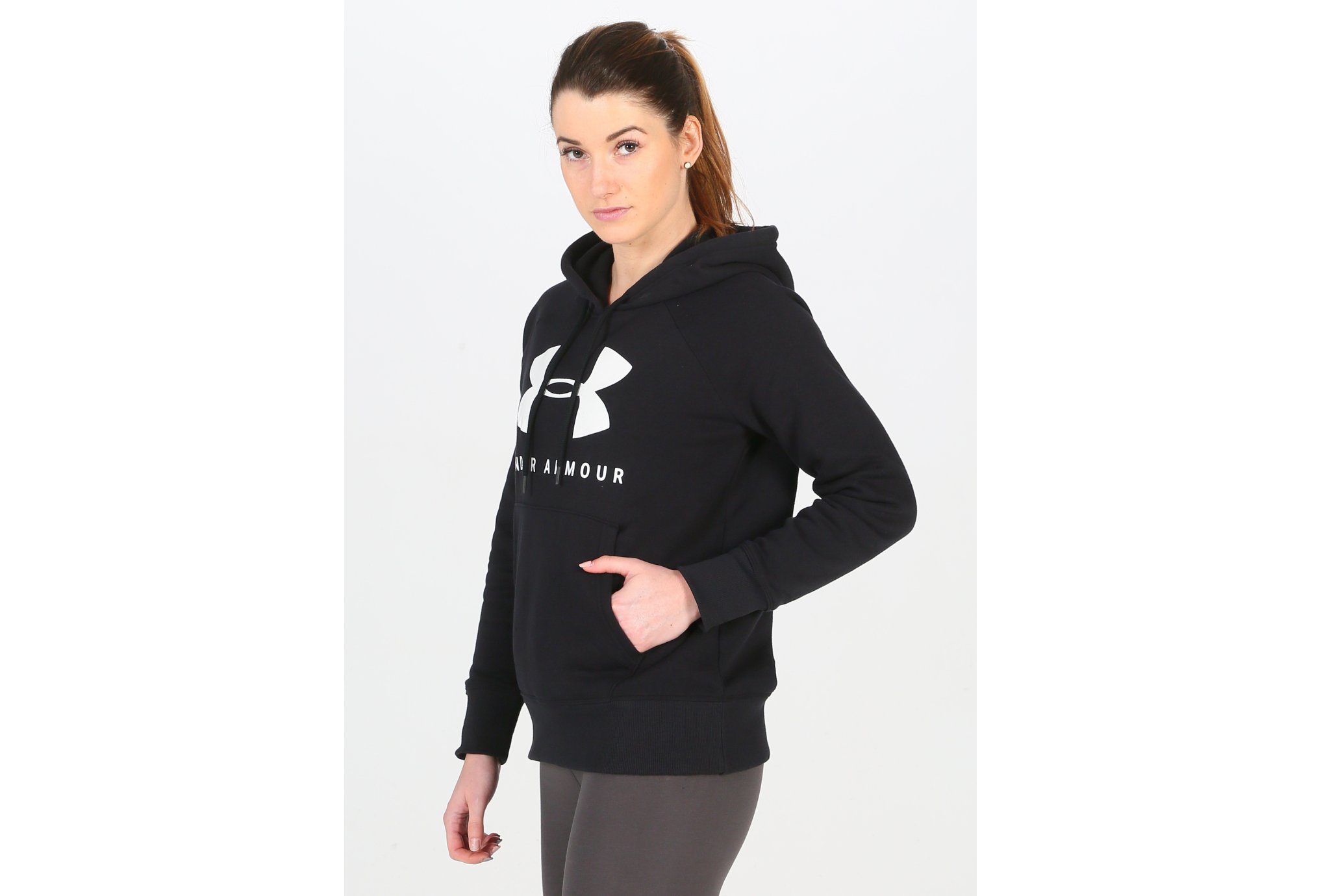 Under Armour Rival Fleece Logo W vêtement running femme