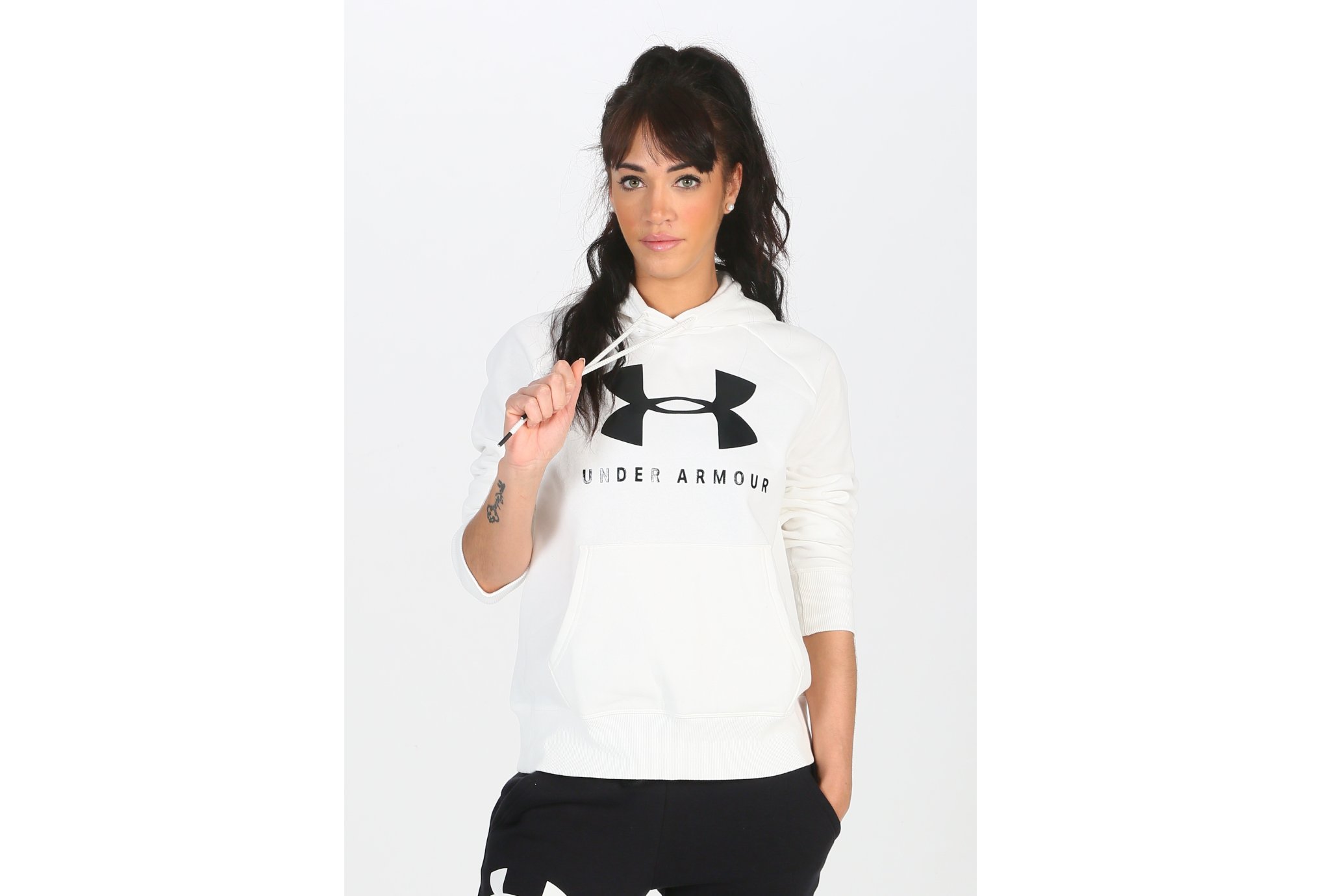Under Armour Rival Fleece Logo W vêtement running femme