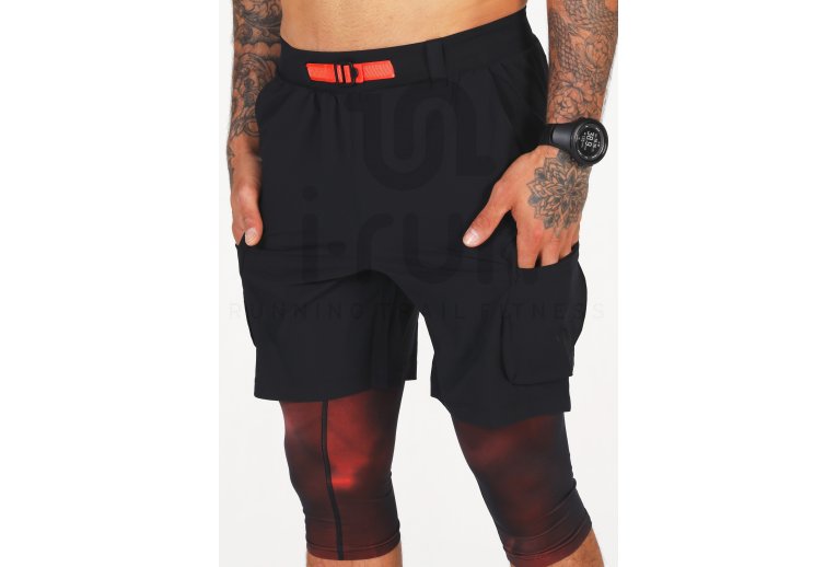 Under Armour pantal�n corto Run Anywhere 2 en 1 M