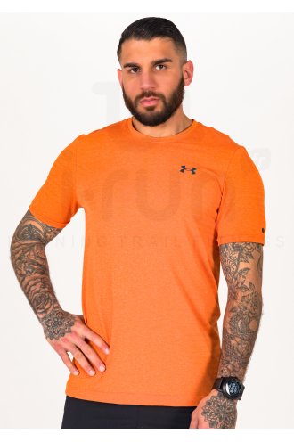 Hoelahoep vertraging bed Under Armour Rush Seamless M homme Orange pas cher