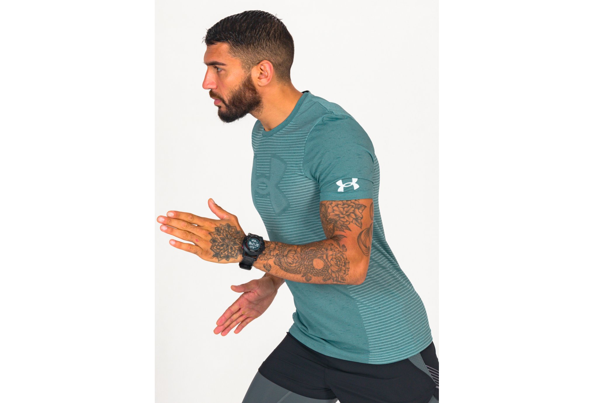 Under Armour Seamless Logo M vêtement running homme