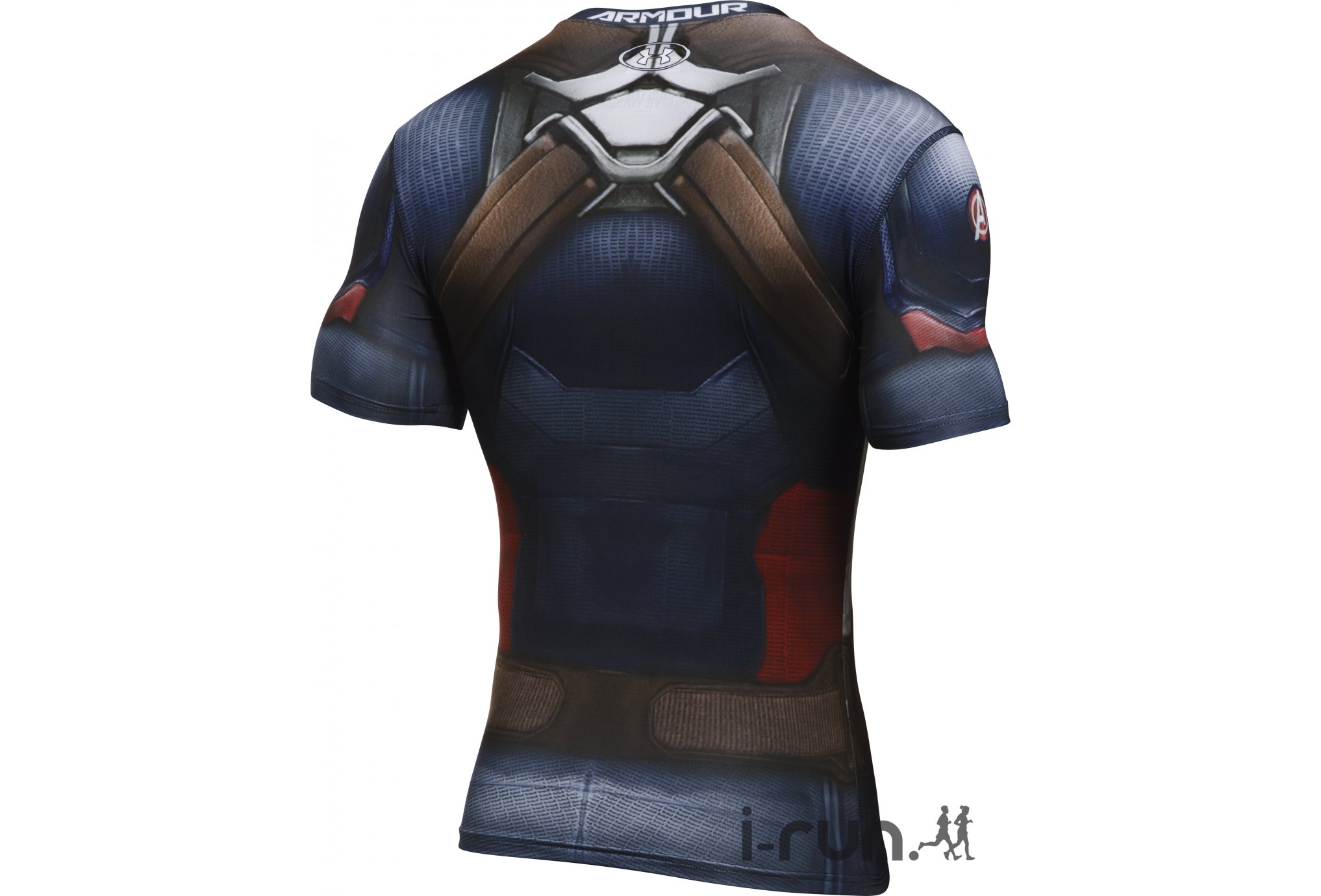 Under Armour Camiseta Manga Corta Compression Alter Ego Capitán América En Promoción Hombre
